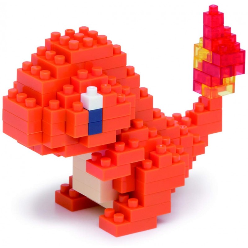 NANOBLOCK® POKEMON CHARMANDER (120 + PIECES) MINI BUILDING BLOCKS