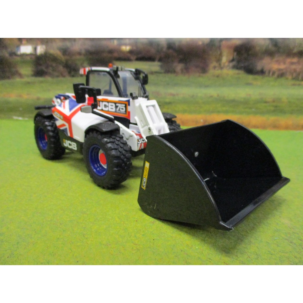 Britains Limited Edition Jcb Agripro Union Jack Loadall