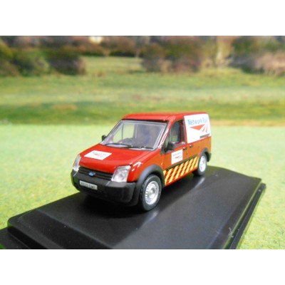 OXFORD 1:76 NETWORK RAIL JARVIS RED TRANSIT CONNECT VAN