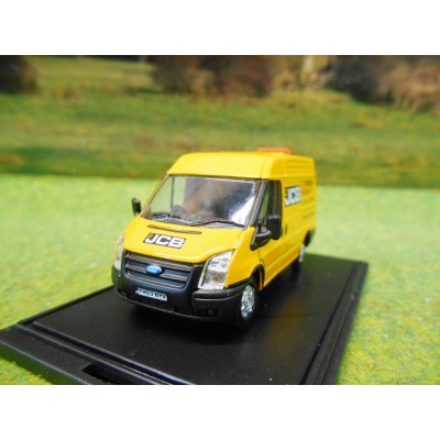 OXFORD 1:76 JCB TC HARRISON SWB FORD TRANSIT VAN