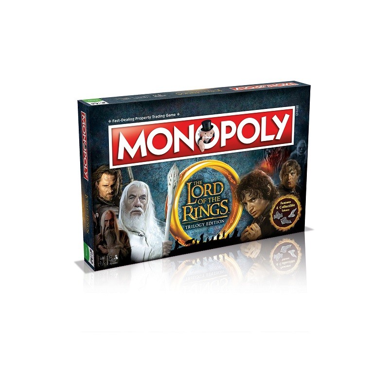 MONOPOLY - LORD OF THE RINGS TRIOLOGY EDITION BOARD GAME