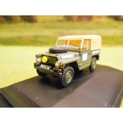 OXFORD 1:76 LANDROVER 1/2 TON LIGHTWEIGHT UNITED NATIONS