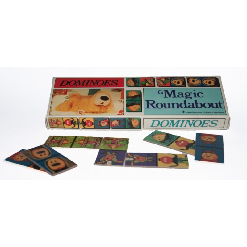 RETRO THE MAGIC ROUNDABOUT DOMINOES GAME