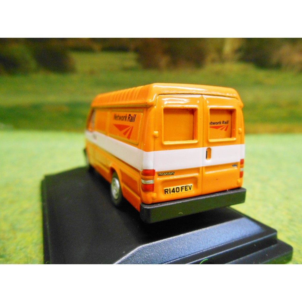 OXFORD 1:76 FORD TRANSIT MARK 3 LWB VAN NETWORK RAIL IN ORANGE - One32 ...