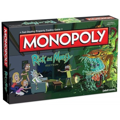 MONOPOLY - RICK AND MORTY BOARD GAME