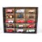 FREESTANDING WALLMOUNT OXFORD DIECAST COMMERCIAL VEHICLE WOODEN DISPLAY UNIT