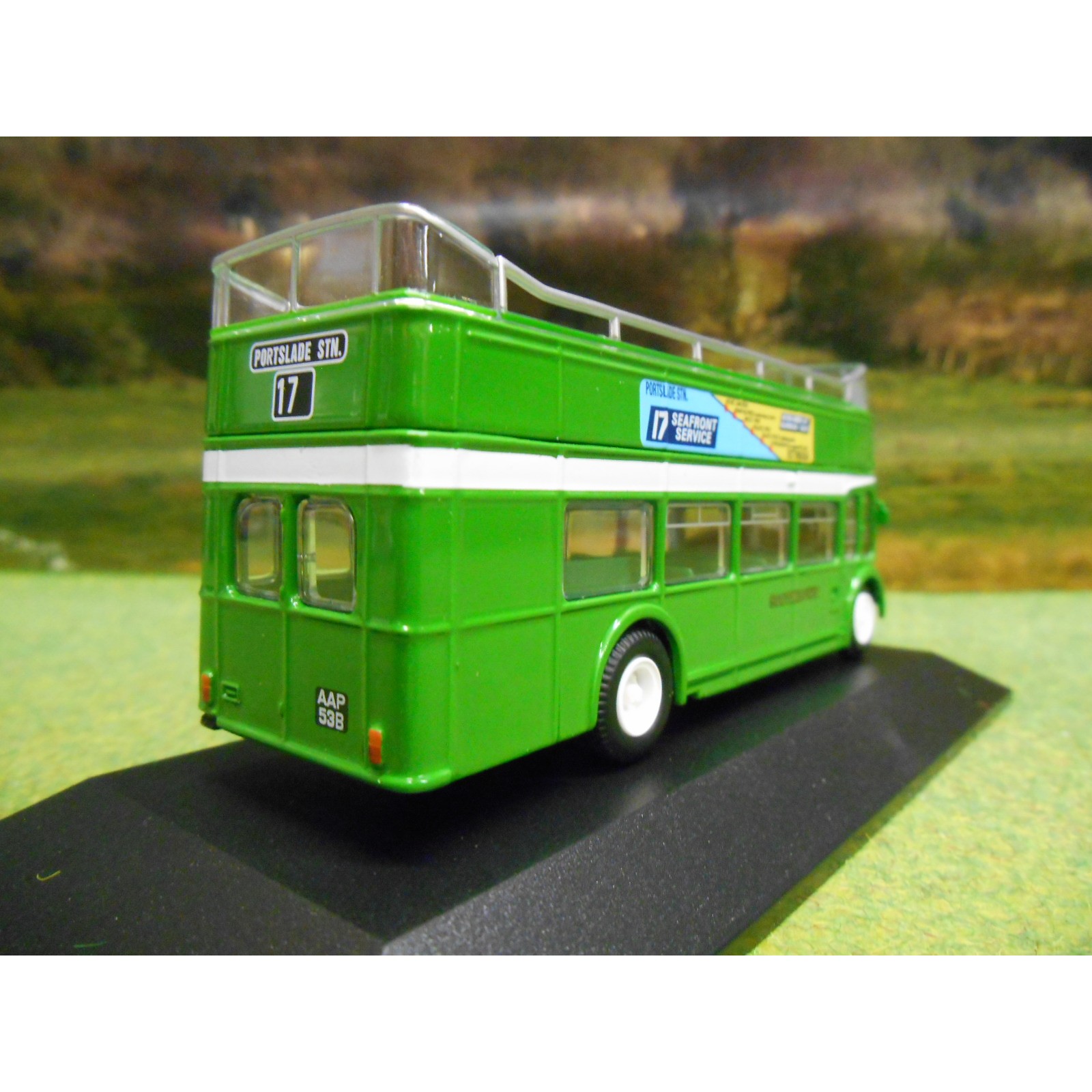 ATLAS CORGI 1/76 BRISTOL LODEKKA FS OPEN TOP DOUBLE DECKER BUS SOUTHDOWN