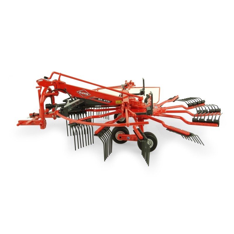 UNIVERSAL HOBBIES 1:32 KUHN GA4731GM ROTARY RAKE TEDDER - One32 Farm ...