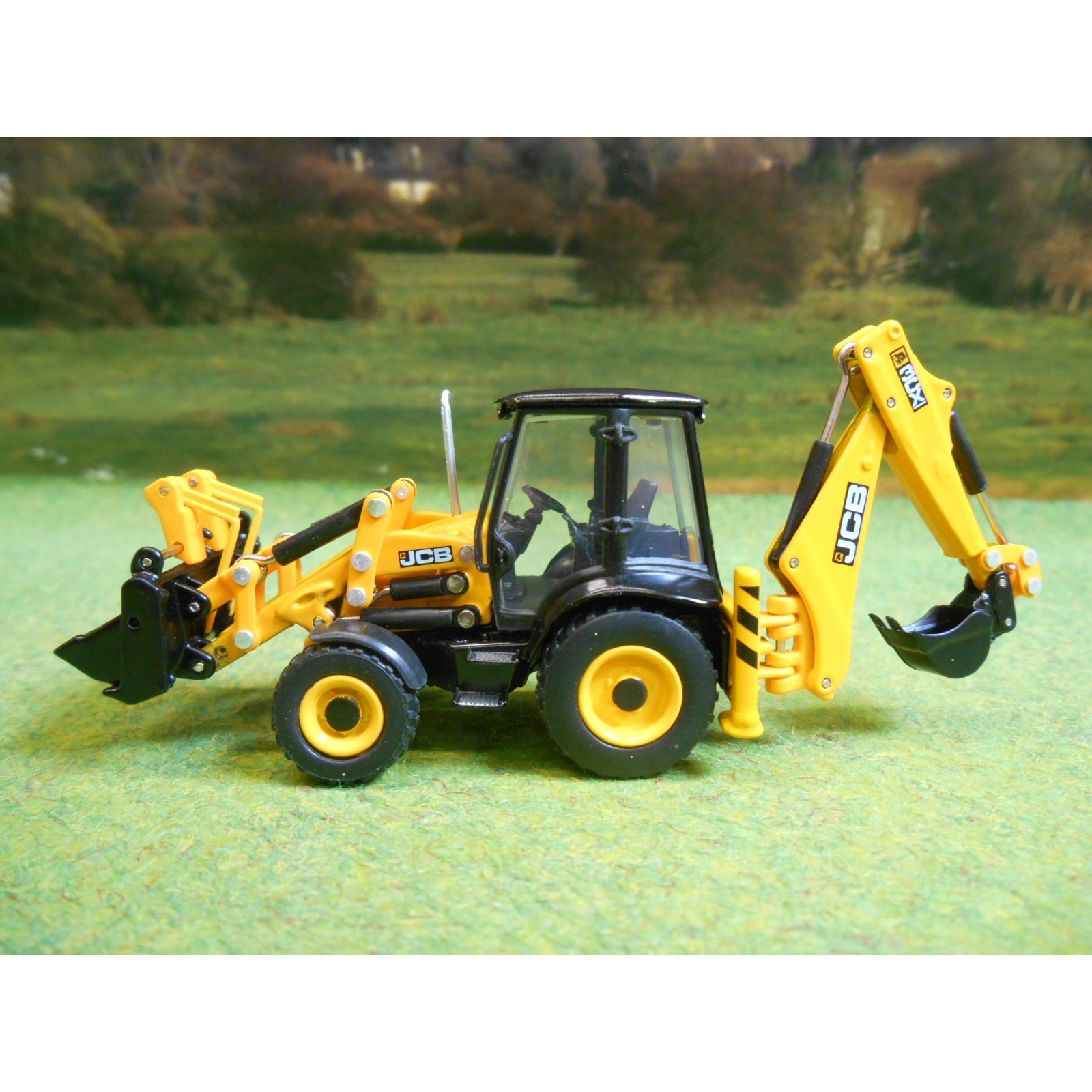 OXFORD 1:76 JCB 3CX ECO BACKHOE LOADER