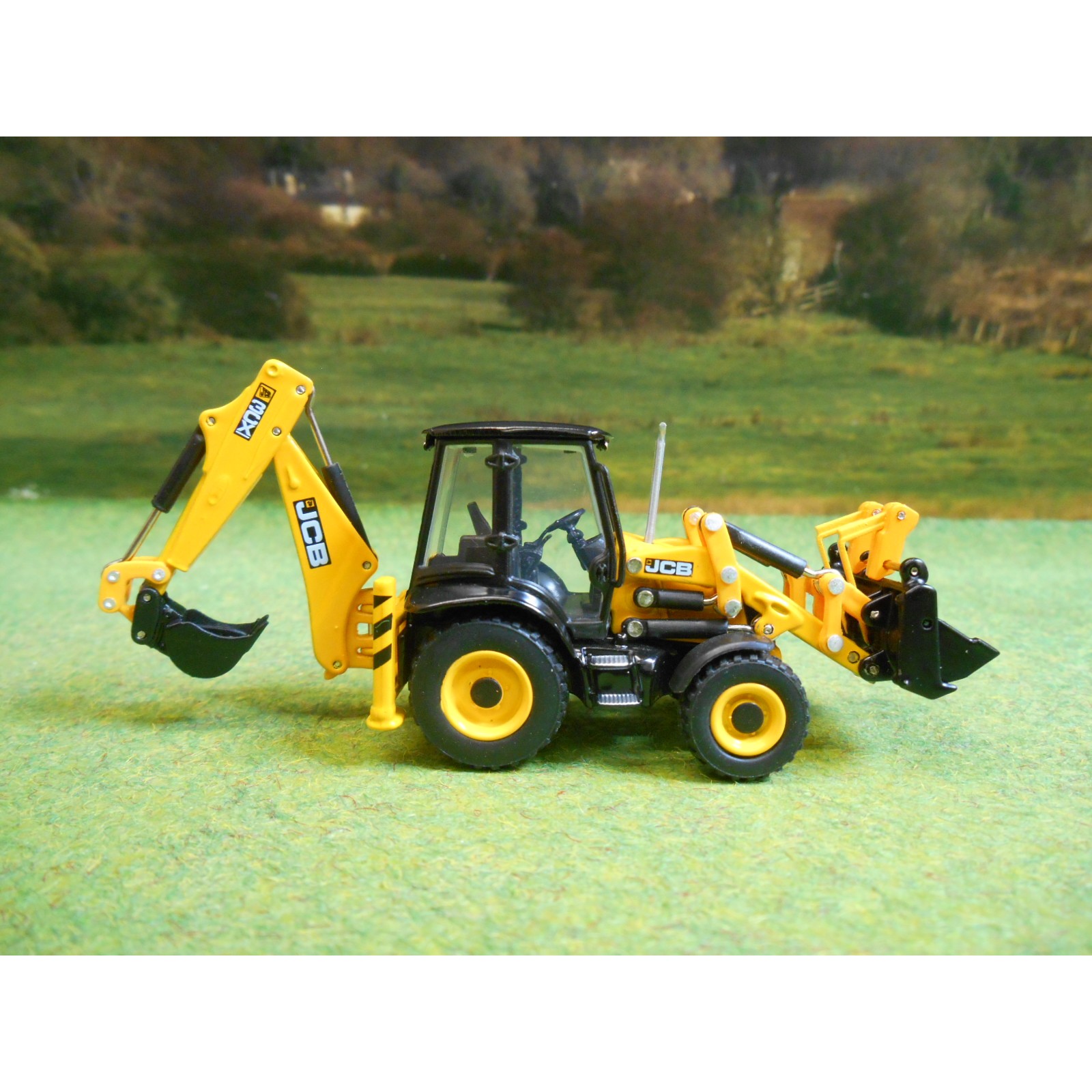 OXFORD 1:76 JCB 3CX ECO BACKHOE LOADER