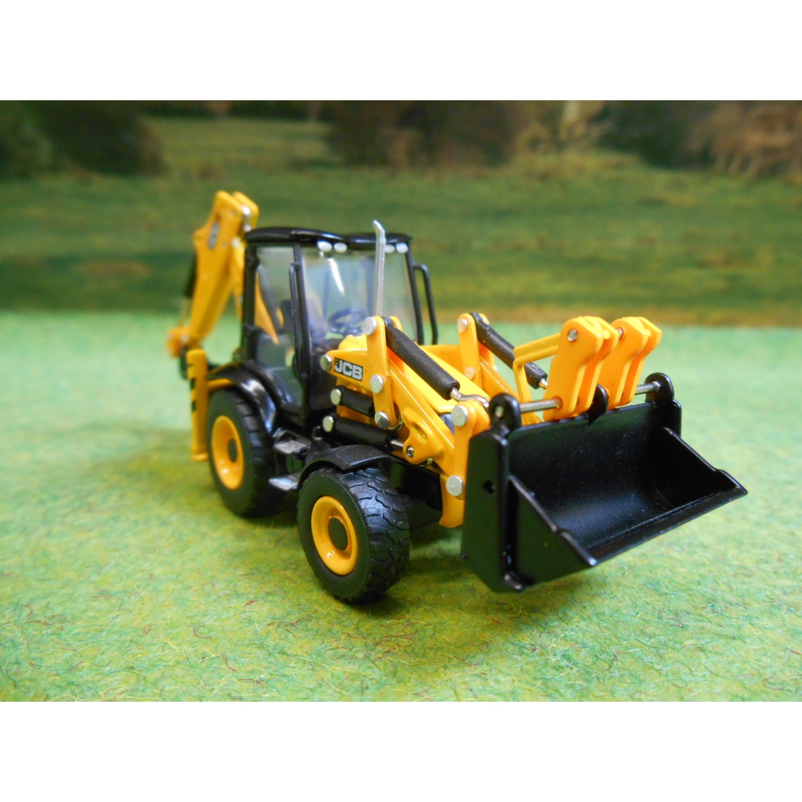 OXFORD 1:76 JCB 3CX ECO BACKHOE LOADER