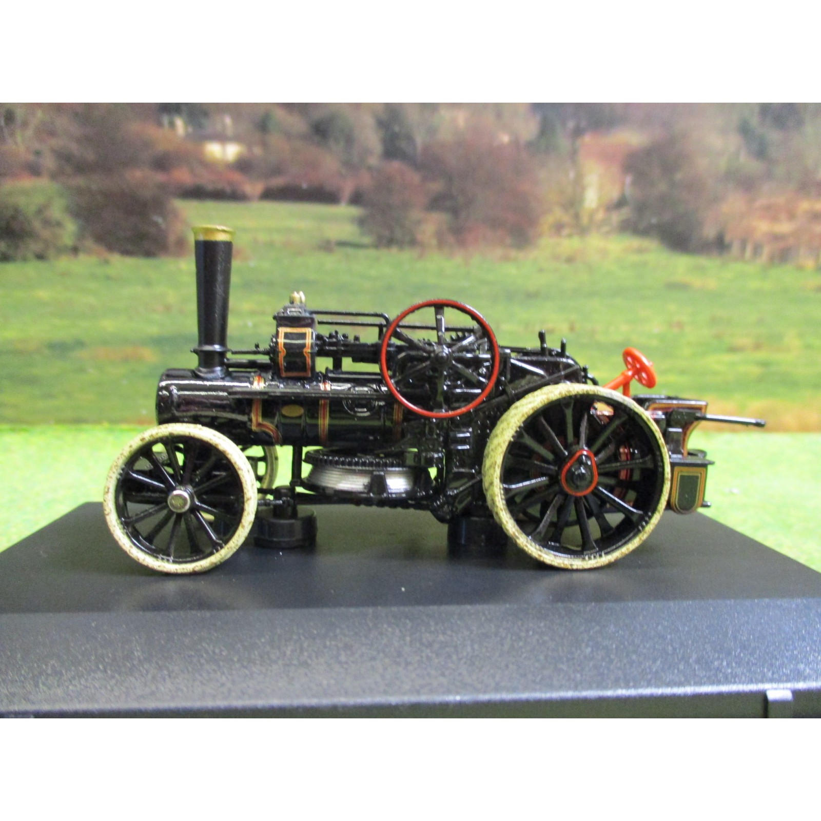 OXFORD 1:76 FOWLER BB1 PLOUGHING ENGINE LOUISA No 15337