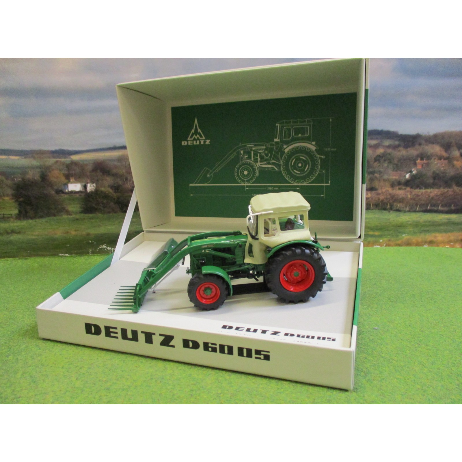1/32 Deutz D60 05 4WD - Farm Equipment-Deutz-Fahr : Model