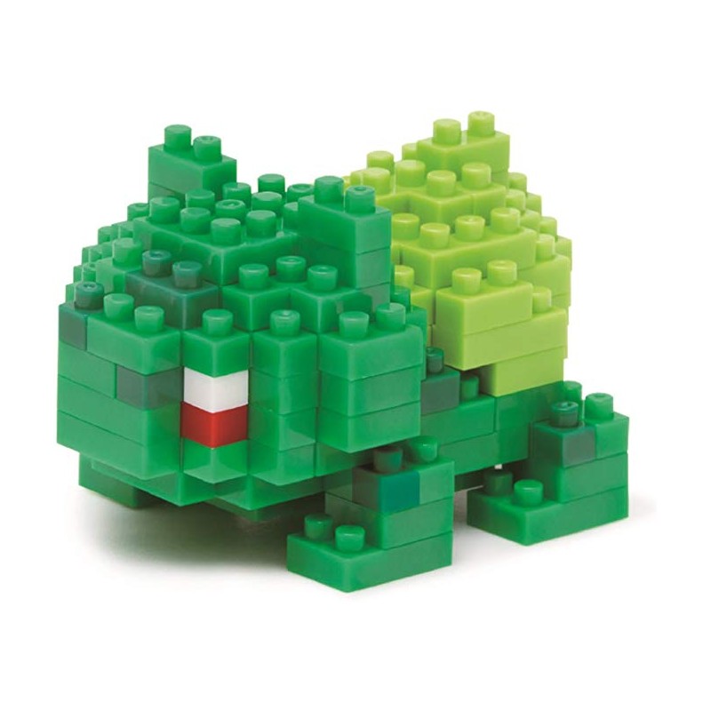 NANOBLOCK® POKEMON BULBASAUR (120 + PIECES) MINI BUILDING BLOCKS ...