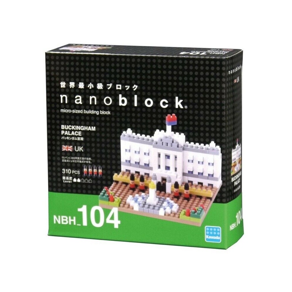 NANOBLOCK® BUCKINGHAM PALACE (310 + PIECES) MINI BUILDING BLOCKS ...