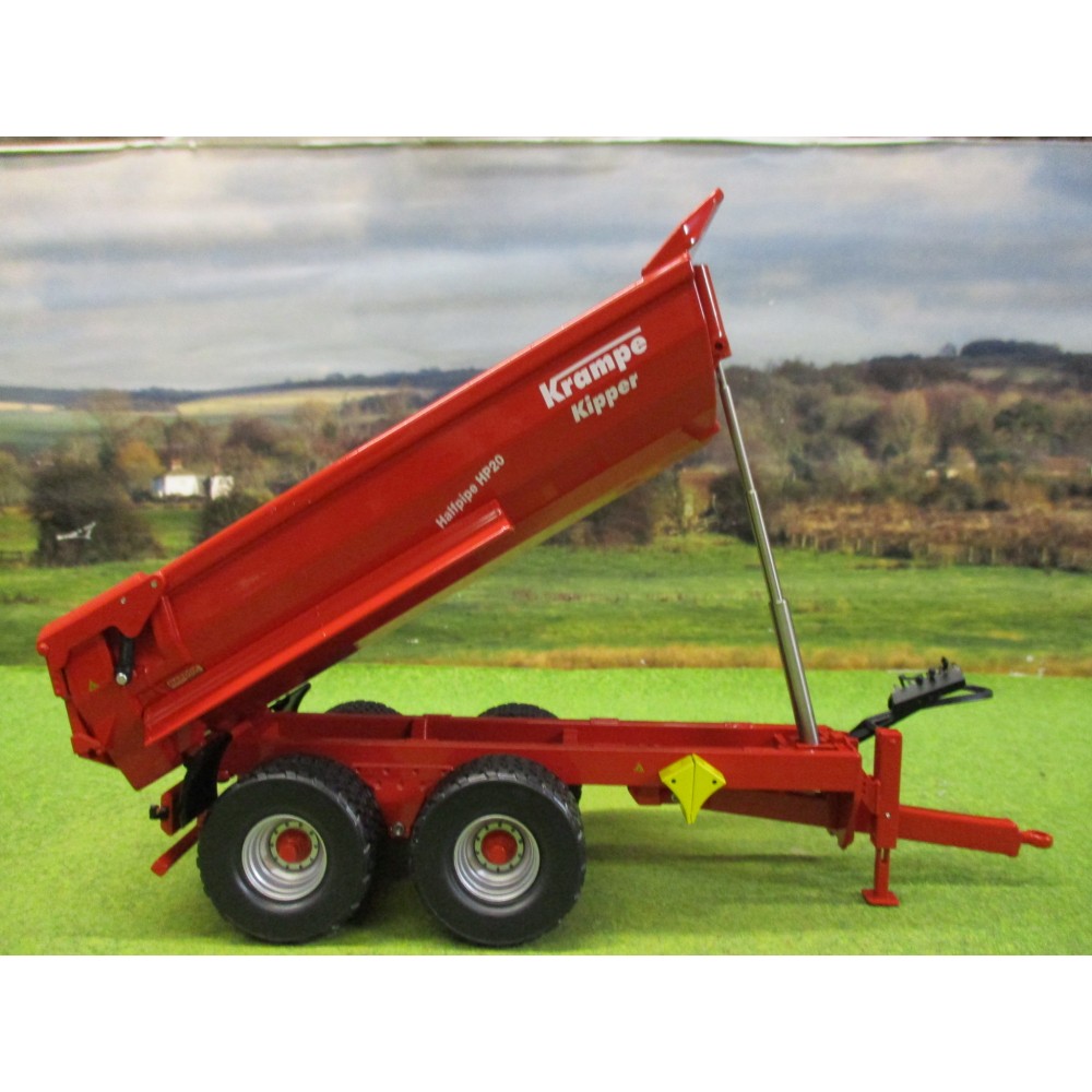 Wiking Krampe Hp Halfpipe Tipper Trailer One Farm Toys