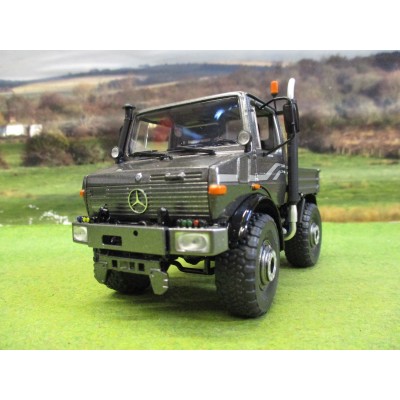SCHUCO 1:32 MERCEDES UNIMOG U1600 TRUCK GREY 07753