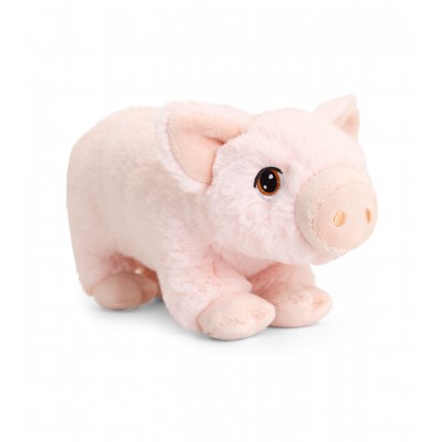 KEELECO SOFT TOY PIG 18CM BY KEEL TOYS