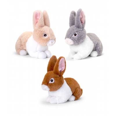 KEELCO SOFT TOY BUNNY RABBIT 25CM BY KEEL TOYS