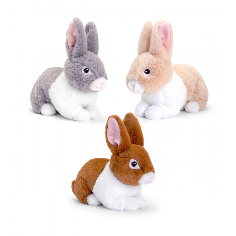 KEELCO SOFT TOY BUNNY RABBIT 18CM BY KEEL TOYS One32 Farm toys and models