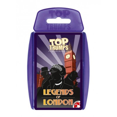 TOP TRUMPS - LEGENDS OF LONDON CARD GAME
