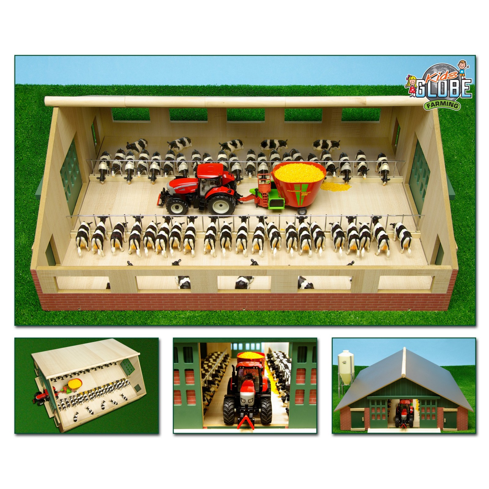 schleich cow barn