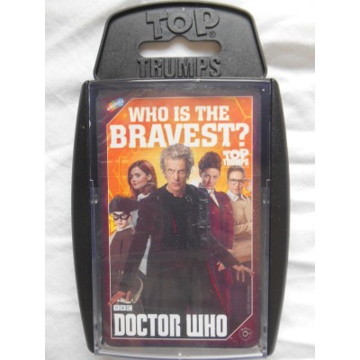 TOP TRUMPS - BBC DOCTOR WHO 2016 'WHO'S THE BRAVEST?' CARD GAME