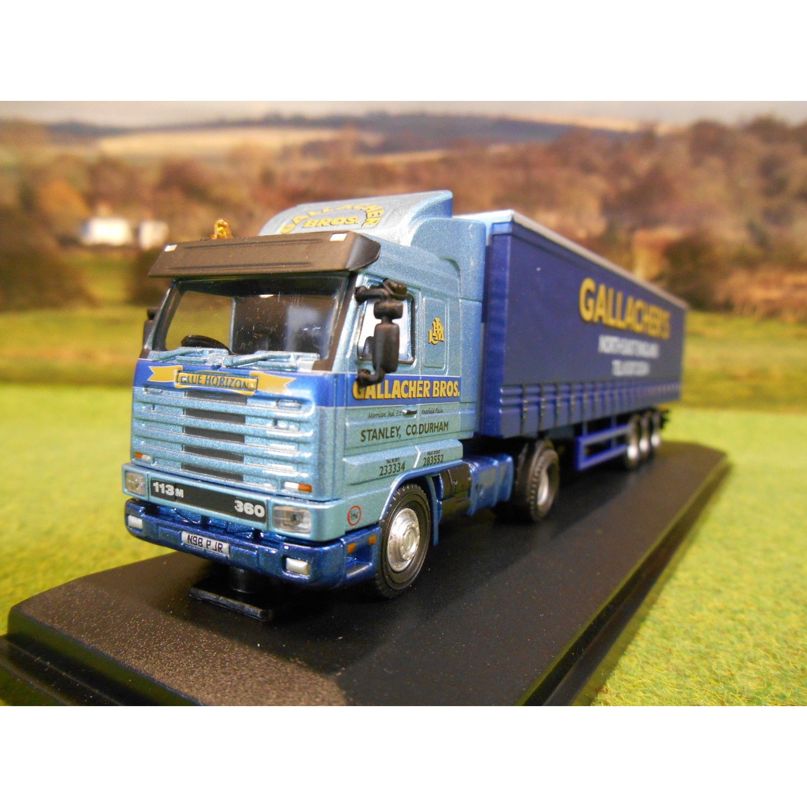ATLAS OXFORD 1:76 EDDIE STOBART VOLVO FH BIOMASS TRUCK