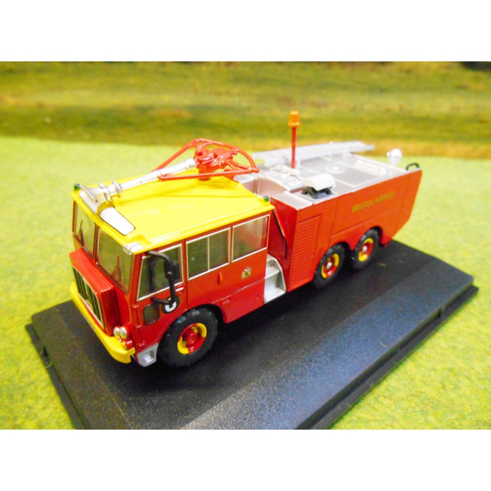 OXFORD 1:76 THORNYCROFT NUBIAN MAJOR BRISTOL AIRPORT FIRE TENDER ...